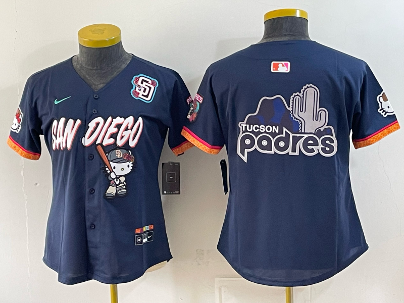 women San Diego Padres blank blue Nike 2026 MLB Jersey 0831002->women mlb jersey->Women Jersey